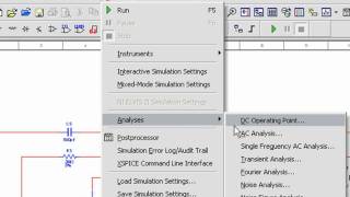 Getting Started with NI Multisim  Analyses  AC Analysis [upl. by Eelaroc]