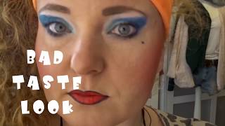 Karneval °° Mottoparty °° Last Minute Look °° Bad taste Look Tutorial [upl. by Uzzia]