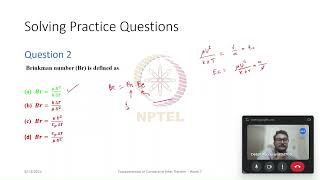 NPTEL LIVE SESSIONS  Fundamentals of Convective Heat Transfer  Week 7 [upl. by Conlon138]