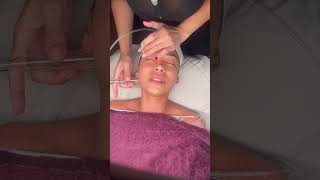 Best way to do lymphatic drainage on the face to reduce toxins and fluid antiaging facemassage [upl. by Nonek]