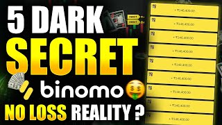 Binomo 5 Dark Secret Point No Loss Reality  Live Proof [upl. by Uda]