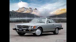 1987 MercedesBenz SLClass 560SL Hardtop Convertible [upl. by Wolff209]