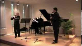 MAURO PORRO  Fukushima Suite for Flute Saxophone and Piano Nyky Trio [upl. by Inaj841]