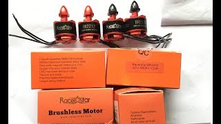 Racerstar Racing Edition BR2212 980KV Brushless Motor From Banggood Unboxing [upl. by Gipson]