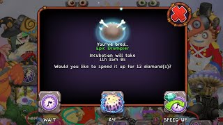 How to breed epic Drumpler on air island in My Singing Monsters [upl. by Blanc]