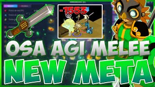 DOFUS PVP 1X1 OSA MELEE AGI FULL DMG CRIT OSA HOMEM PORRADEIRO [upl. by Odnalro]