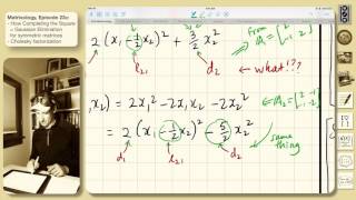 23c Completing the Square  Gaussian Elimination [upl. by Gipson]