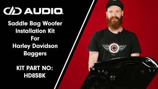 HD8SBK Harley Davidson Saddle Bag Kit Installation Instructions [upl. by Alysia46]