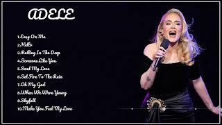 ADELE  ➤ Greatest Hits Full Album  Music Mix Playlist 2024 ➤ [upl. by Lowry]