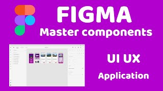 Figma master components [upl. by Saturday]