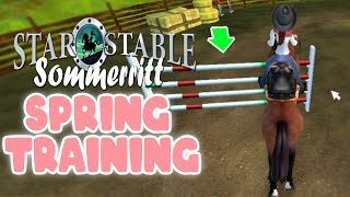 Springreiten im Westernsattel 🐴 Star Stable Sommerritt  4 [upl. by Egiap21]