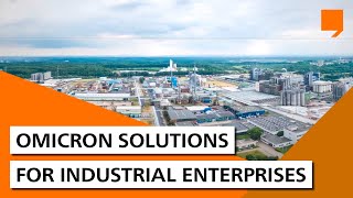 OMICRON solutions for industrial enterprises [upl. by Yanetruoc]