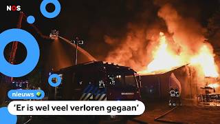 Brand in Beekse Bergen dieren niet in gevaar [upl. by Russ16]