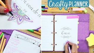 ¡Cumple tus objetivos con esta agenda Crafty Planner amp Mandalas ✄ Craftingeek [upl. by Cesare]