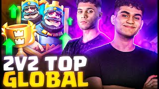 TOP 1 GLOBAL NO 2v2 RANK  PUSH TROLL COMwallaceclashroyale3225 🤣  CLASH ROYALE AO VIVO [upl. by Sundstrom485]