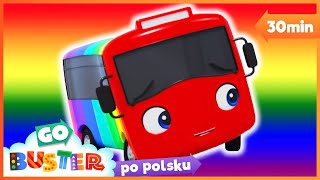 Kolorowy autobus  Autobus Buster  Piosenki dla dzieci po polsku  Go Buster [upl. by Pence576]