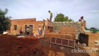 Rammed earth construction 2022 Building1 Part 3 [upl. by Sefton]