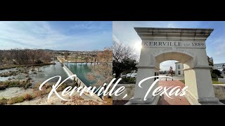 Exploring Kerrville Texas  Downtown and Guadalupe River Tour [upl. by Zilevi]