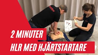 HLR med hjärtstartare [upl. by Evetta]