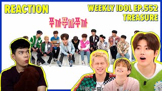 ✦Reaction  Treasure Weekly Idol EP552  ป่วนไปเลย เกือบชั่วโมง  SiiWARU [upl. by Aelhsa]