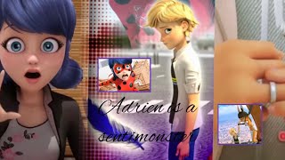 Adrien is a sentimonster mlb texting story [upl. by Ahseka]