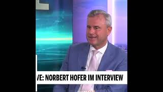 Norbert Hofer zu Gast bei OE24 FellnerLIVE [upl. by Adler]