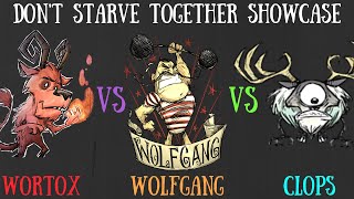 Wortox VS Wolfgang VS Deerclops  Dont Starve Together Showcase [upl. by Atika]