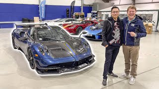 My Friend Mike Brings the FIRST PAGANI to The Shmuseum  VLOG 103 [upl. by Sirronal]