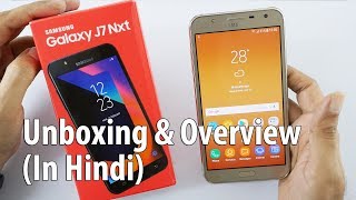 Samsung Galaxy J7 NXT Budget Smartphone Unboxing Hyderabadi Hindi [upl. by Ahsinev]