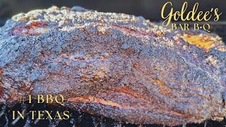 1 BBQ In Texas  Goldees Brisket Method  Lone Star Grillz [upl. by Inavoj433]