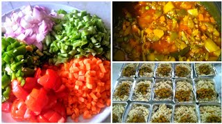 Bagara riceAll vegetable CurryStylishhomemakerintelugu [upl. by Solis]