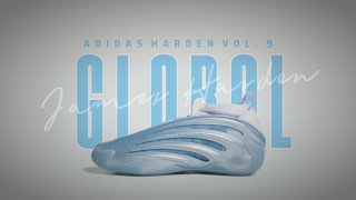 GLOBAL BLUE 2025 Adidas Harden Volume 9 DETAILED LOOK  RELEASE INFO [upl. by Nomde]