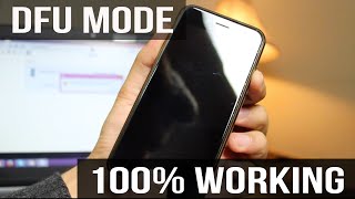 How to Get out of DFU Mode Black Screen without Restore iPhoneiPad and iPod Touch [upl. by Fawcette]