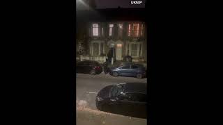 Armed Police Smash Down Front door of Ilford Property After Stabbing Incident [upl. by Guzel]