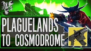 Destiny How to get to the Cosmodrome from the Plaguelands Exotic Khvostov Quest Step [upl. by Ardnad]