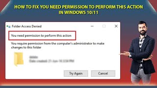 How to Fix “You need permission to perform this action  Easy fix Administration permission [upl. by Assilana]