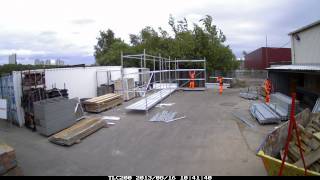 System Scaffold Trial ATPAC Ringlock Erection [upl. by Clevey]