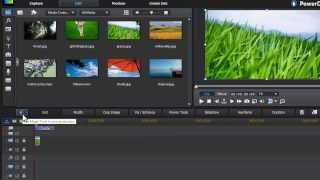 How To Add Motion to a Still Image in PowerDirector 12 Magic Motion Tool [upl. by Paine]