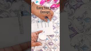 Diy hair pin youtubeshorts youtube diy hairclip [upl. by Buyers]