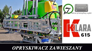 Klara 615  Opryskiwacz polowy zawieszany Tolmet  Model 2022 [upl. by Kenti]