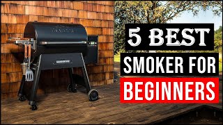 Top 5 Smokers for Beginners 2024  Best Pellet Grill and Smoker  Review [upl. by Haya]