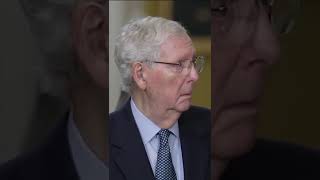 McConnell Brushes Off Question About Dick Cheney Endorsing Kamala Harris [upl. by Hoon]