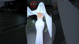 Trick or Treat Ghost Girl Its So Cute 👻😍 Halloween Cosplay shorts [upl. by Tybie]