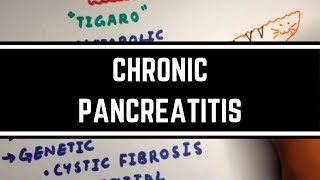 Chronic Pancreatitis made easy  PathophysiologyCausesSigns ComplicationsDIagnosisManagement [upl. by Cirtap]