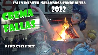 Crema Fallas Las Fallas de Valencia 2022 [upl. by Leunamne622]