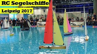 RC Segelschiffe Modell Hobby Spiele Messe Leipzig 2017 [upl. by Yllehs]