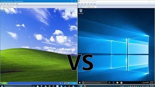 Comparing Windows 10 to Windows XP [upl. by Reteip]