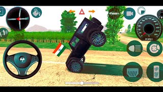 Dollar Song Modified Mahindra Black Thar😈 Indian Cars Simulator 3D  Android Gameplay [upl. by Caesaria]