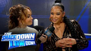 Bianca Belair can’t wait to win the Royal Rumble twice SmackDown LowDown Jan 5 2024 [upl. by Naejeillib]