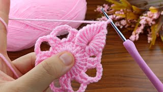 Trend Tunisian Crochet motifs Very easy Tunisian crochet pattern explanation crochet knitting [upl. by Ahkos]